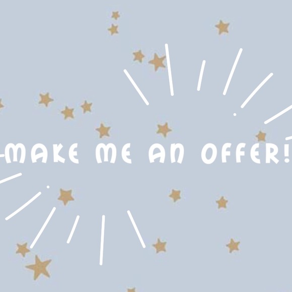 MAKE ME AN OFFER!!! POSHMARK CLOSET STARTUP SALE!! - Picture 1 of 1